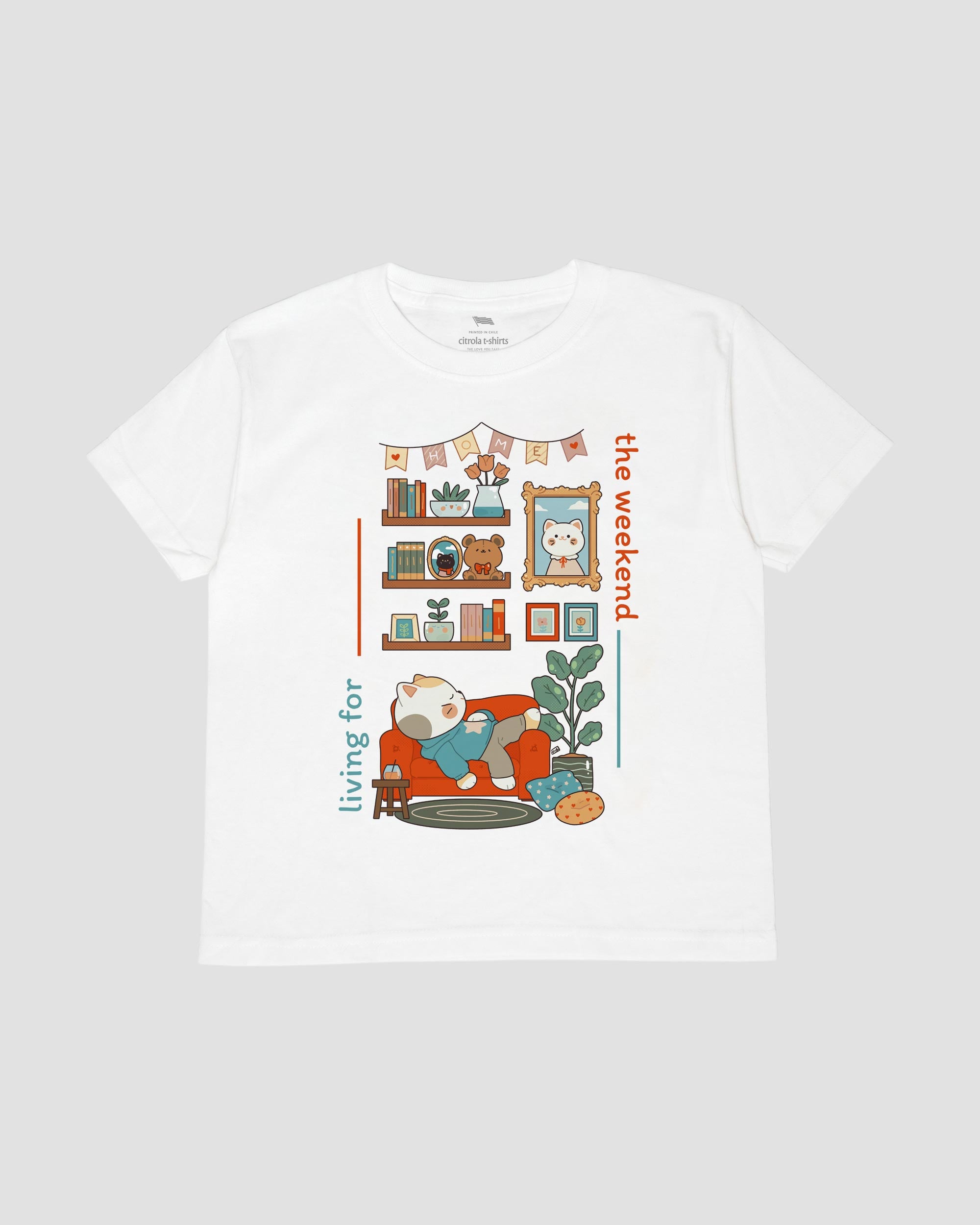 LIVING FOR THE WEEKEND KIDS TEE