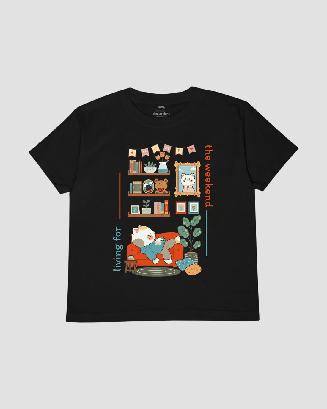 LIVING FOR THE WEEKEND KIDS TEE