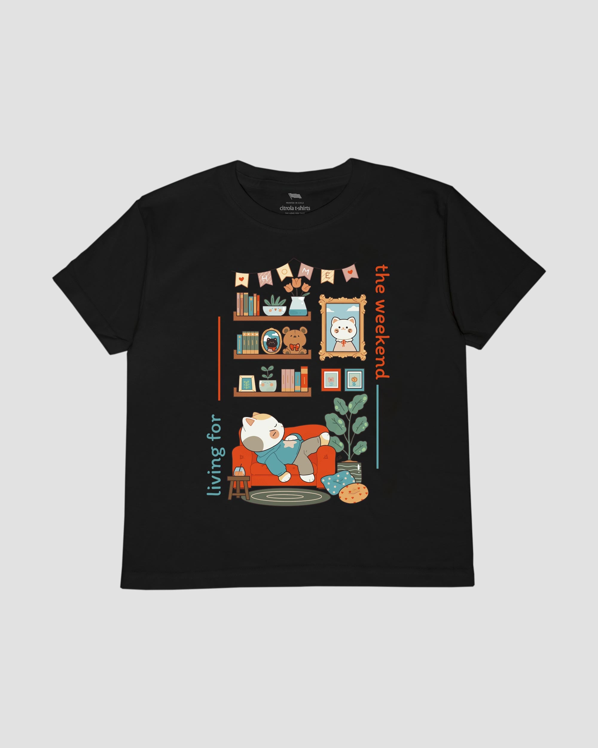 LIVING FOR THE WEEKEND KIDS TEE