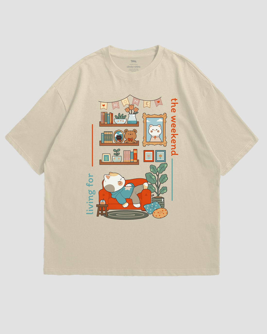 LIVING FOR THE WEEKEND UNISEX TEE