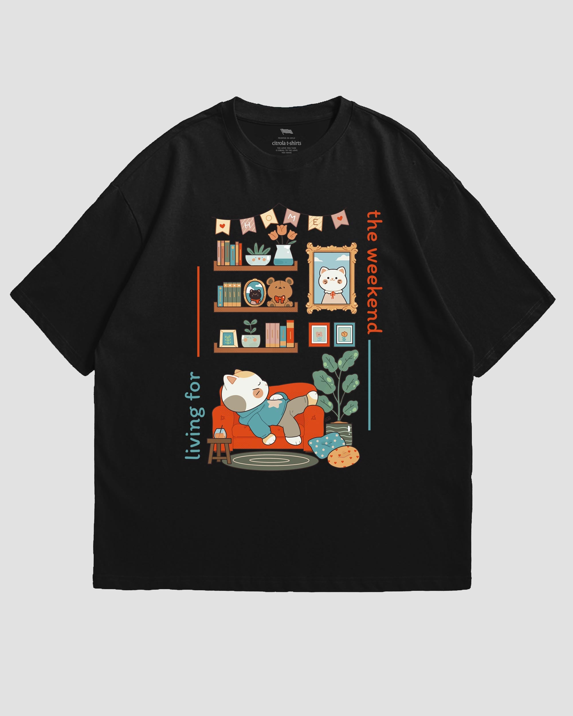 LIVING FOR THE WEEKEND UNISEX TEE