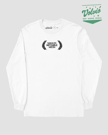 NADA ES IMPOSIBLE LONG SLEEVES TEE