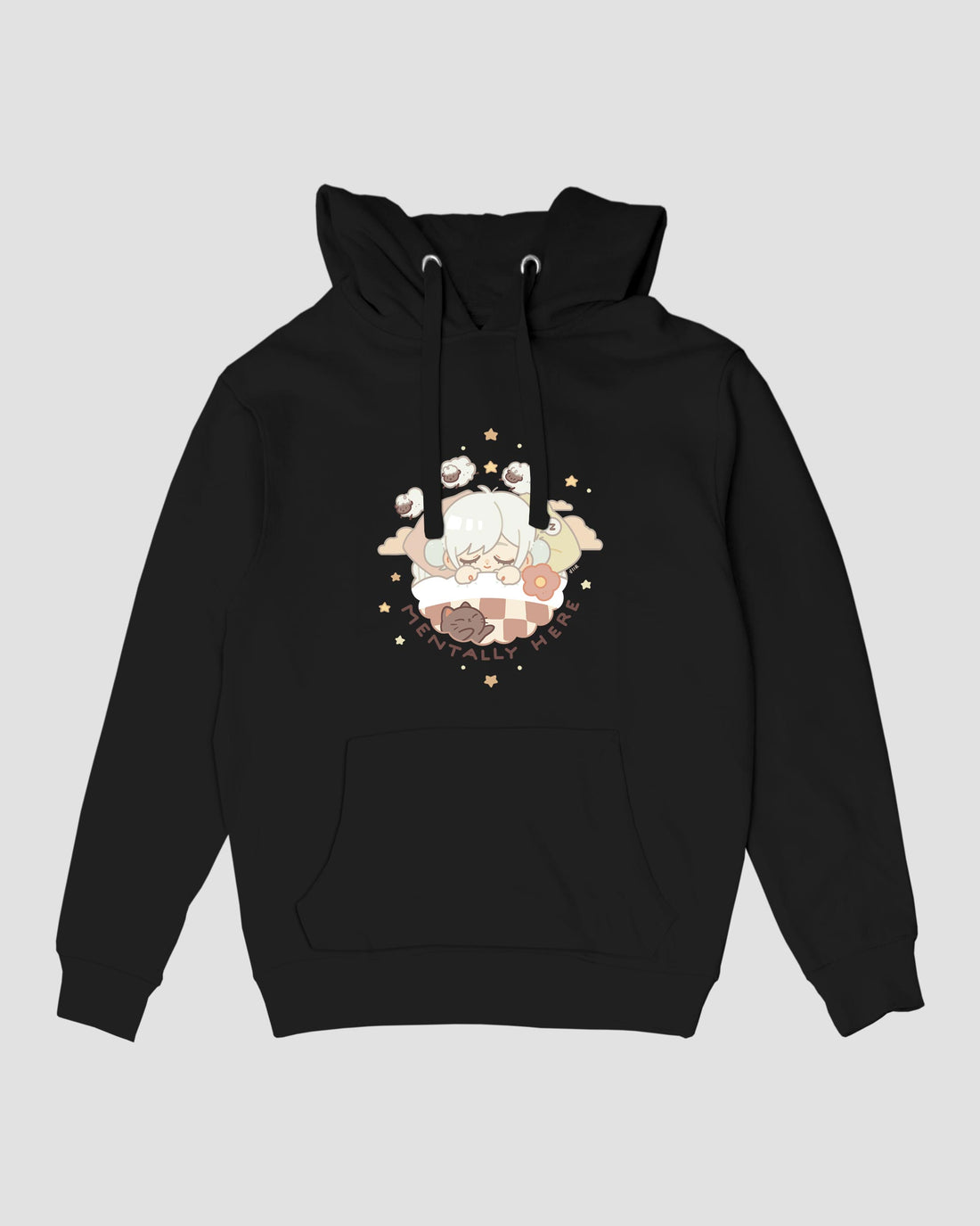 MENTALLY HERE HOODIE