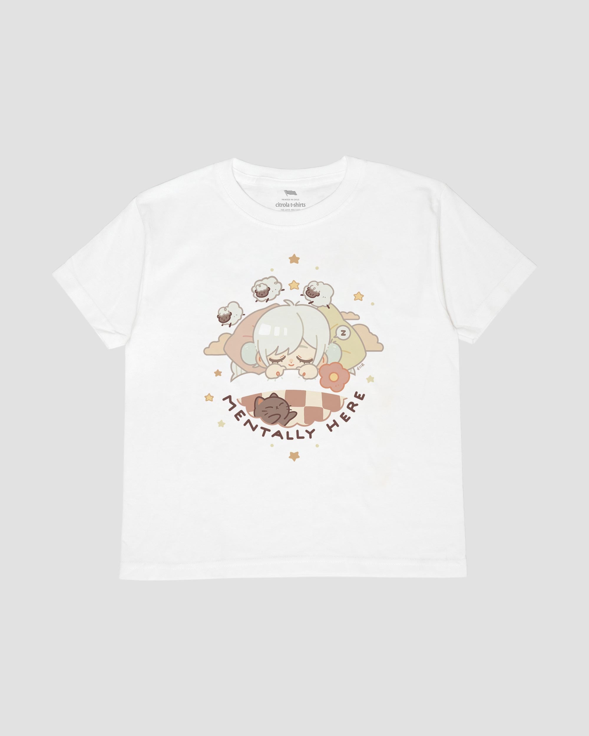 MENTALLY HERE KIDS TEE