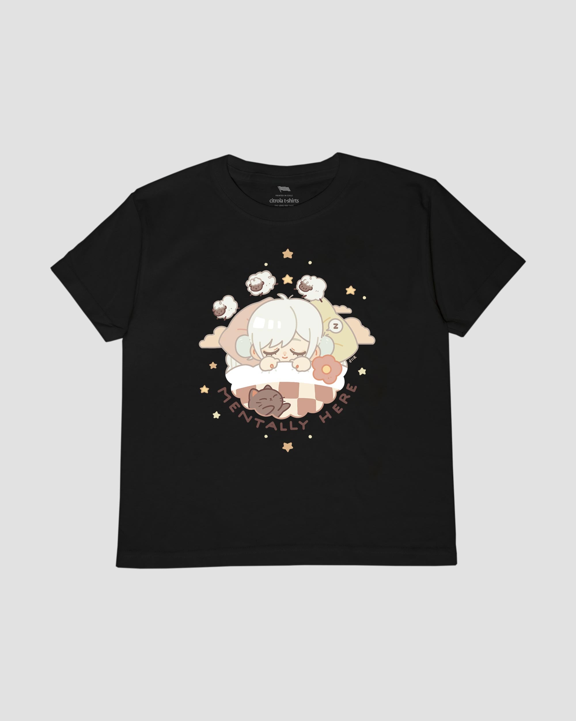 MENTALLY HERE KIDS TEE