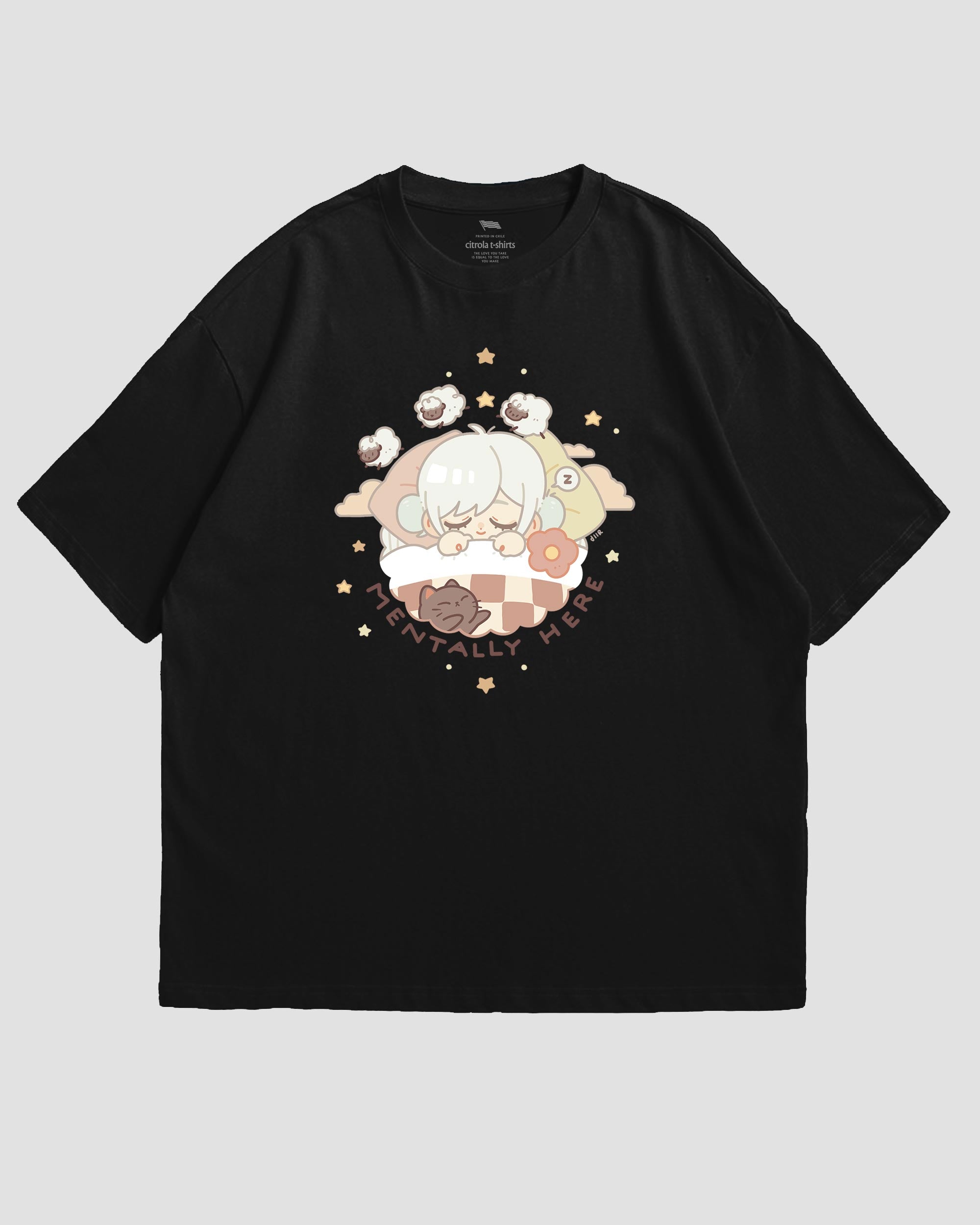 MENTALLY HERE UNISEX TEE