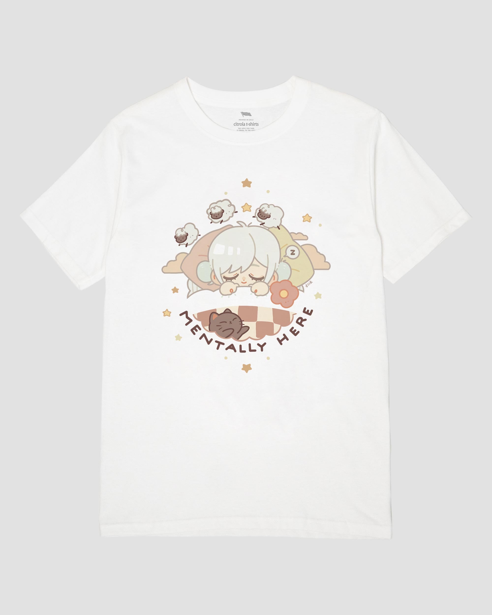 MENTALLY HERE UNISEX TEE