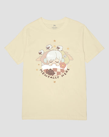 MENTALLY HERE UNISEX TEE