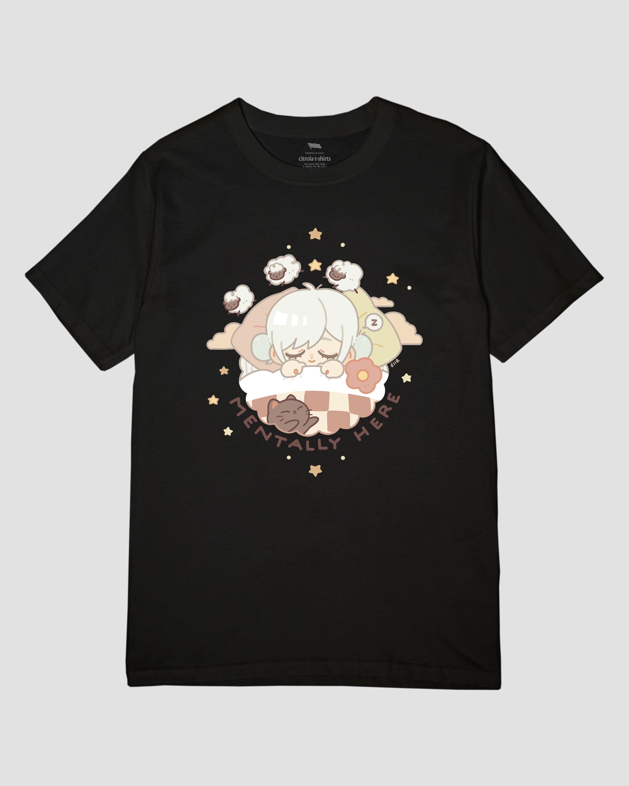 MENTALLY HERE UNISEX TEE