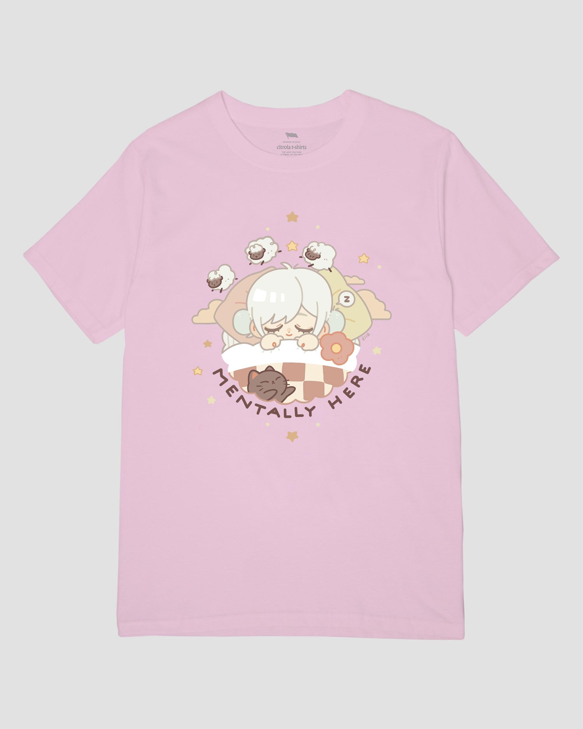 MENTALLY HERE UNISEX TEE