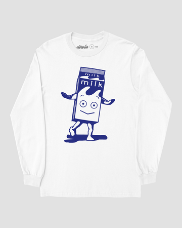 MILKY OLD-NEW LONG SLEEVES TEE