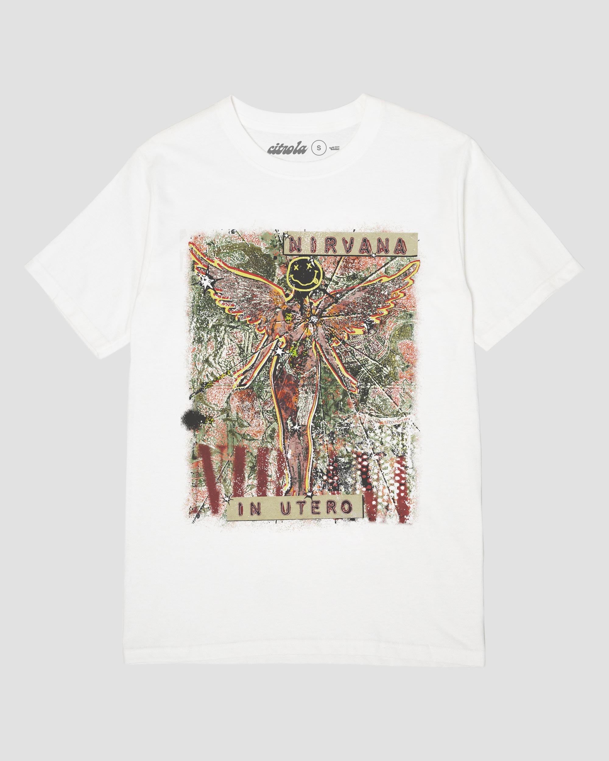 NIRVANA IN UTERO UNISEX TEE – Citrola
