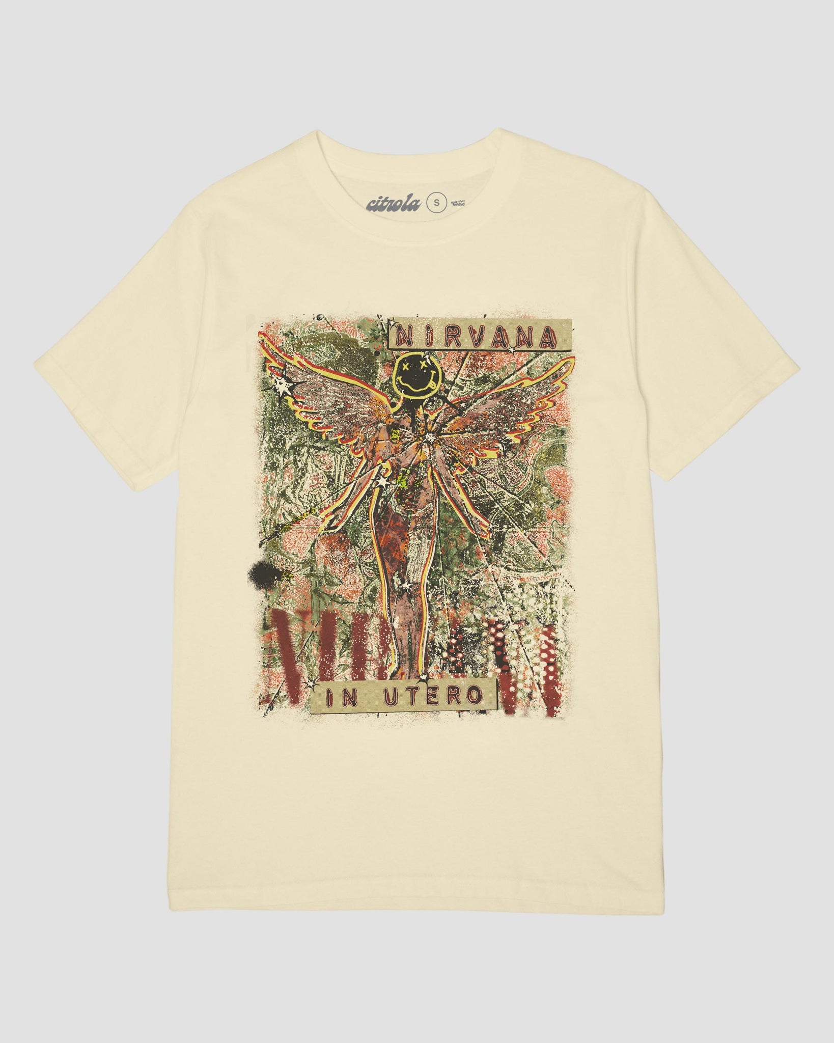 NIRVANA IN UTERO UNISEX TEE