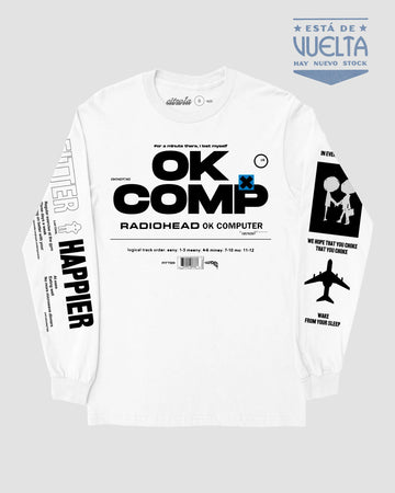 OK COMPUTER LONG SLEEVES TEE