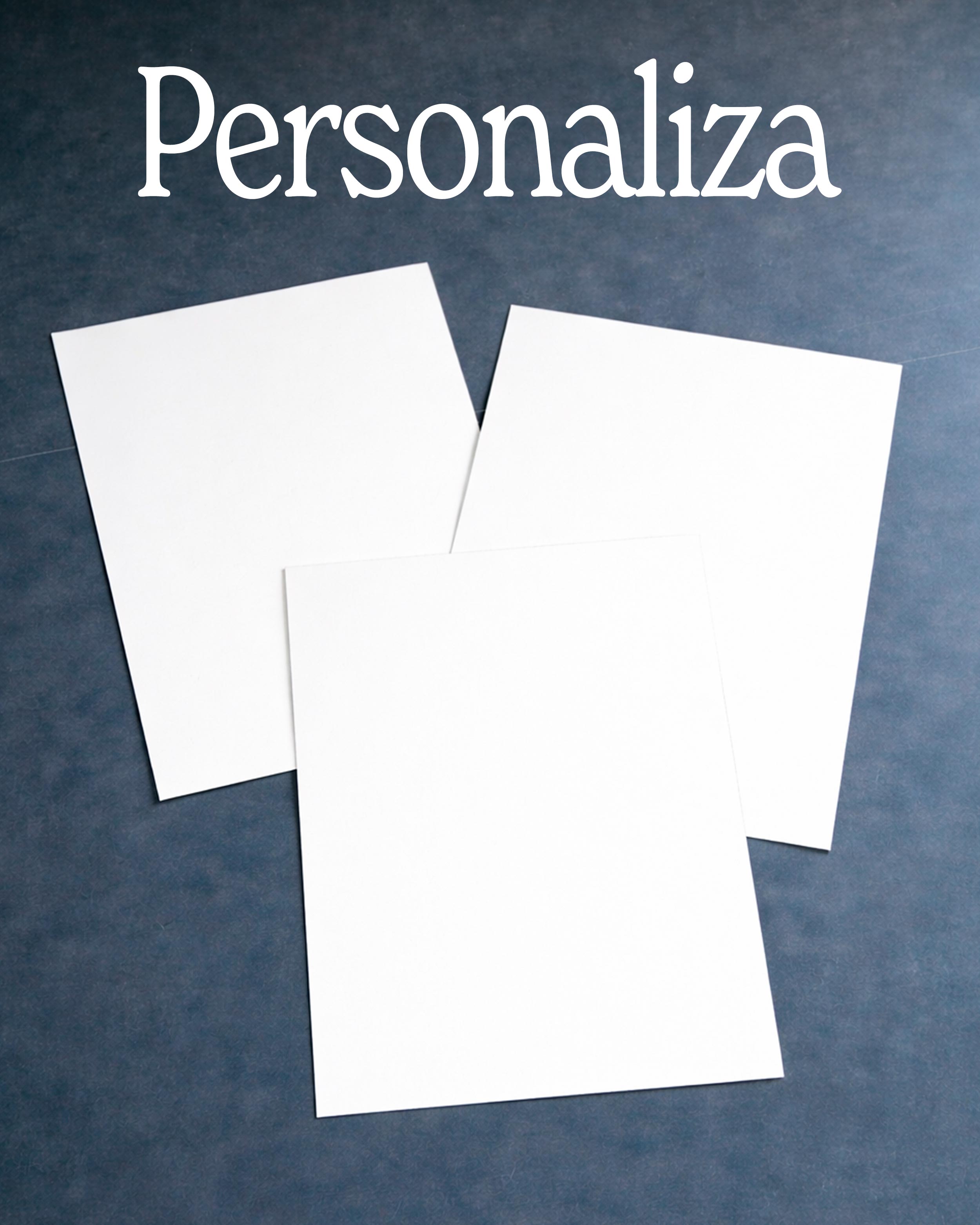 POSTER PERSONALIZADO