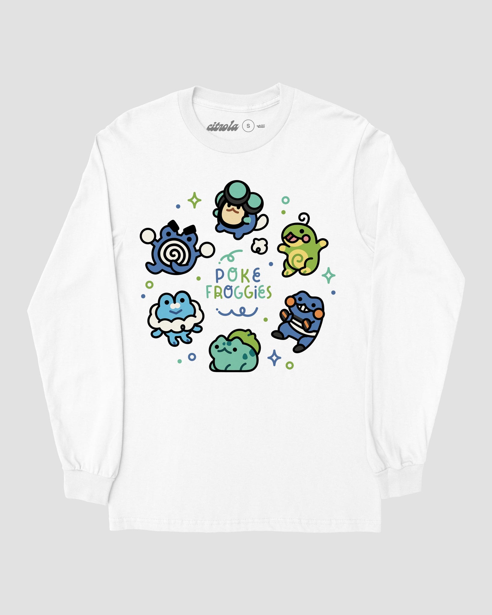 POKEFROGGIES LONG SLEEVES TEE