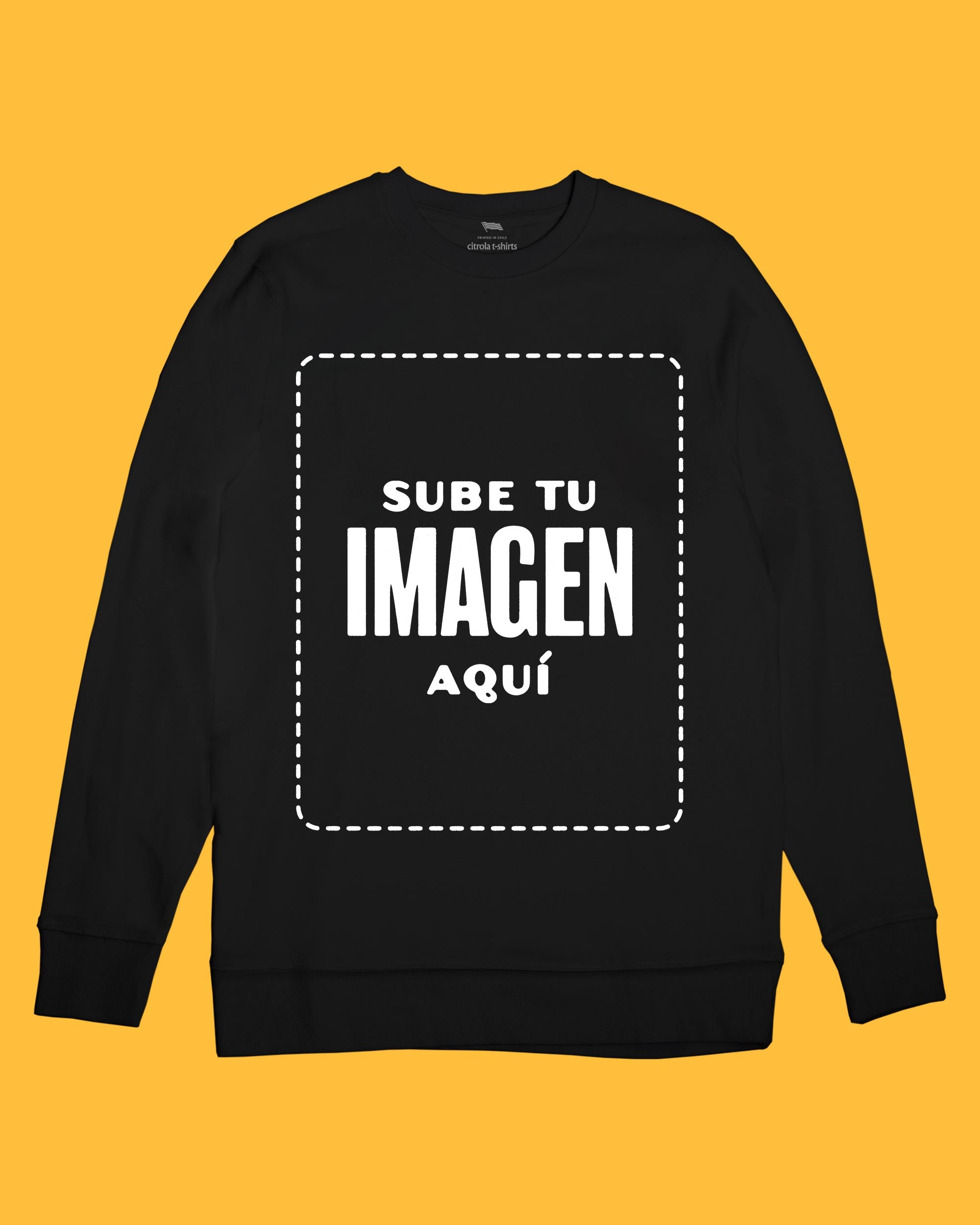 POLERON CREW-NECK PERSONALIZADO