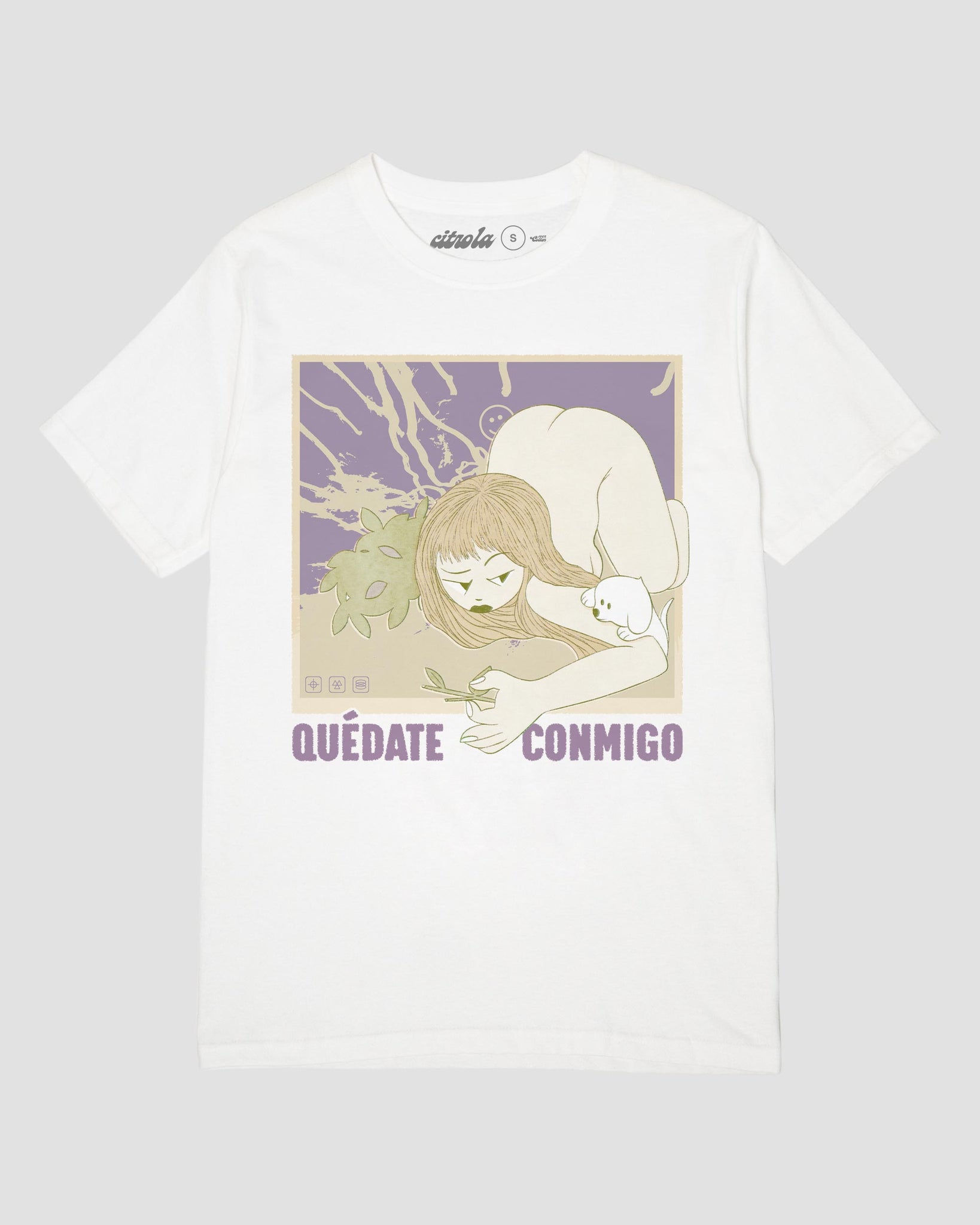 QUÉDATE CONMIGO UNISEX TEE