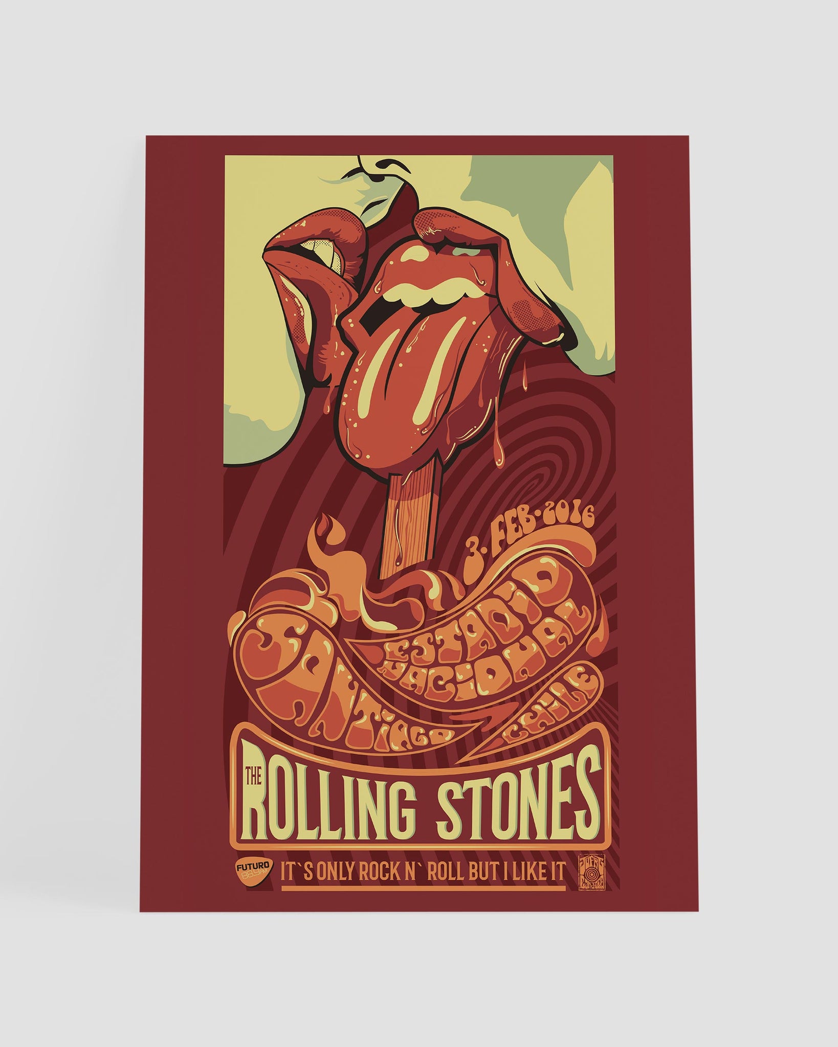 THE ROLLING STONES POSTER