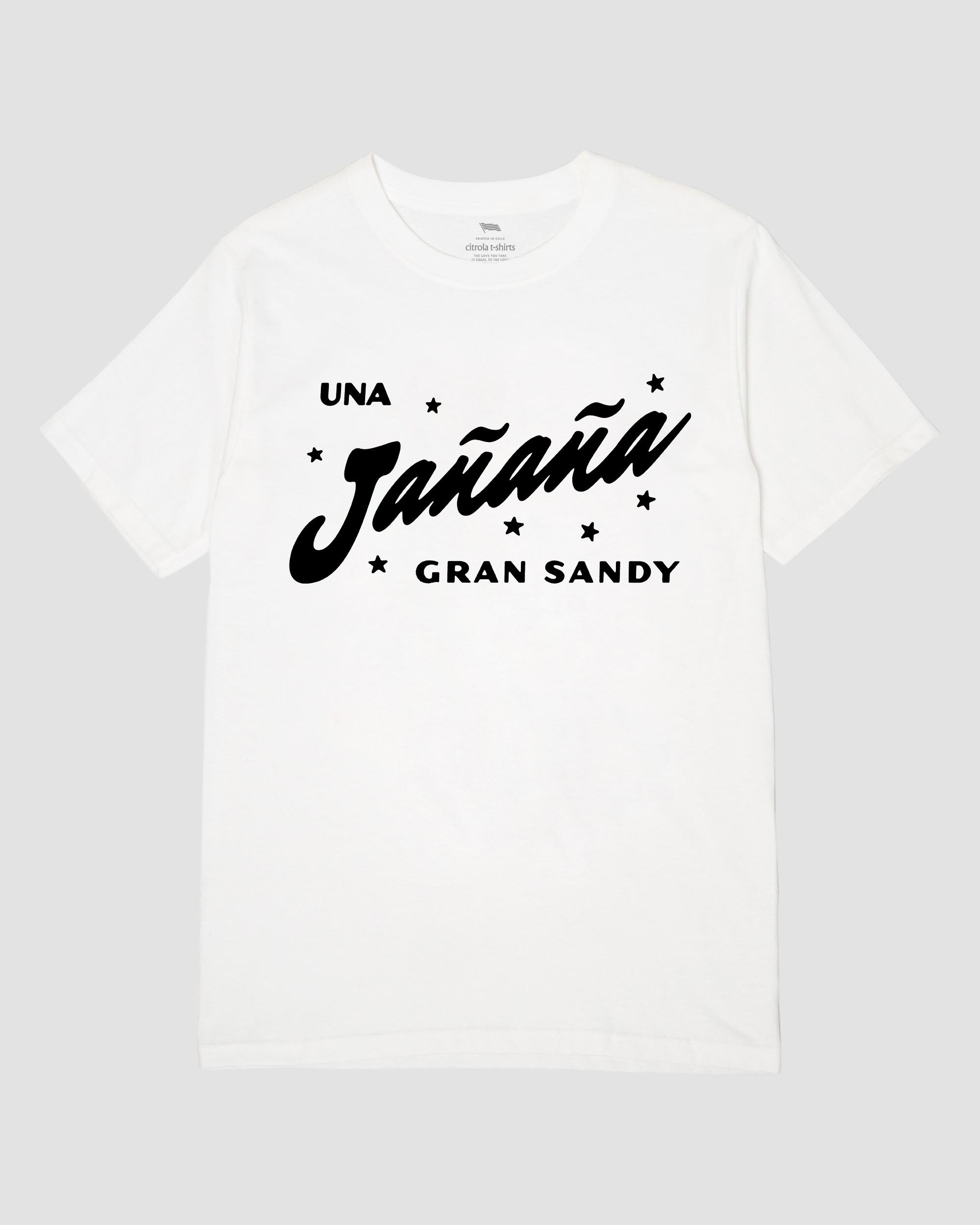 SANDY UNA JAÑAÑA UNISEX TEE