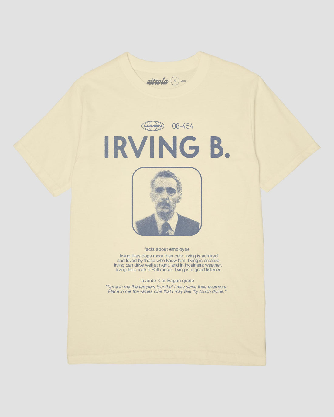 (REMATE) SEVARANCE — IRVING UNISEX TEE