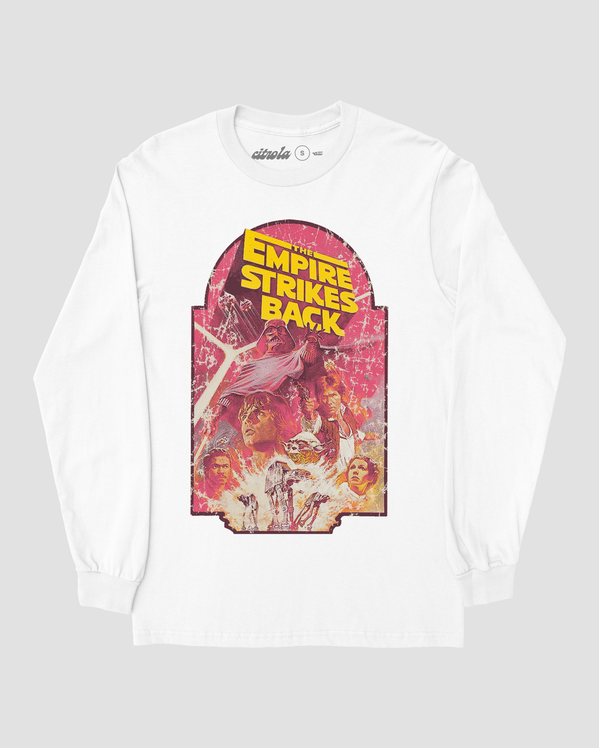 THE EMPIRE STRIKES BACK OLD-NEW LONG SLEEVES TEE