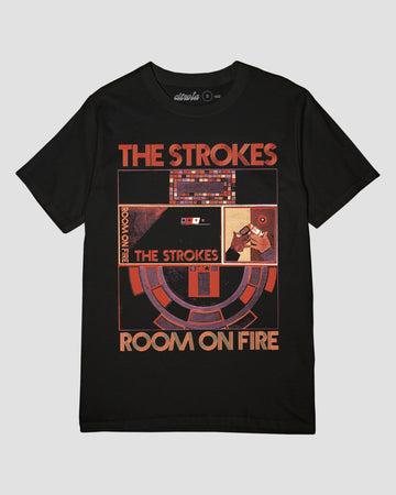 THE STROKES ROOM ON FIRE OLD-NEW UNISEX TEE