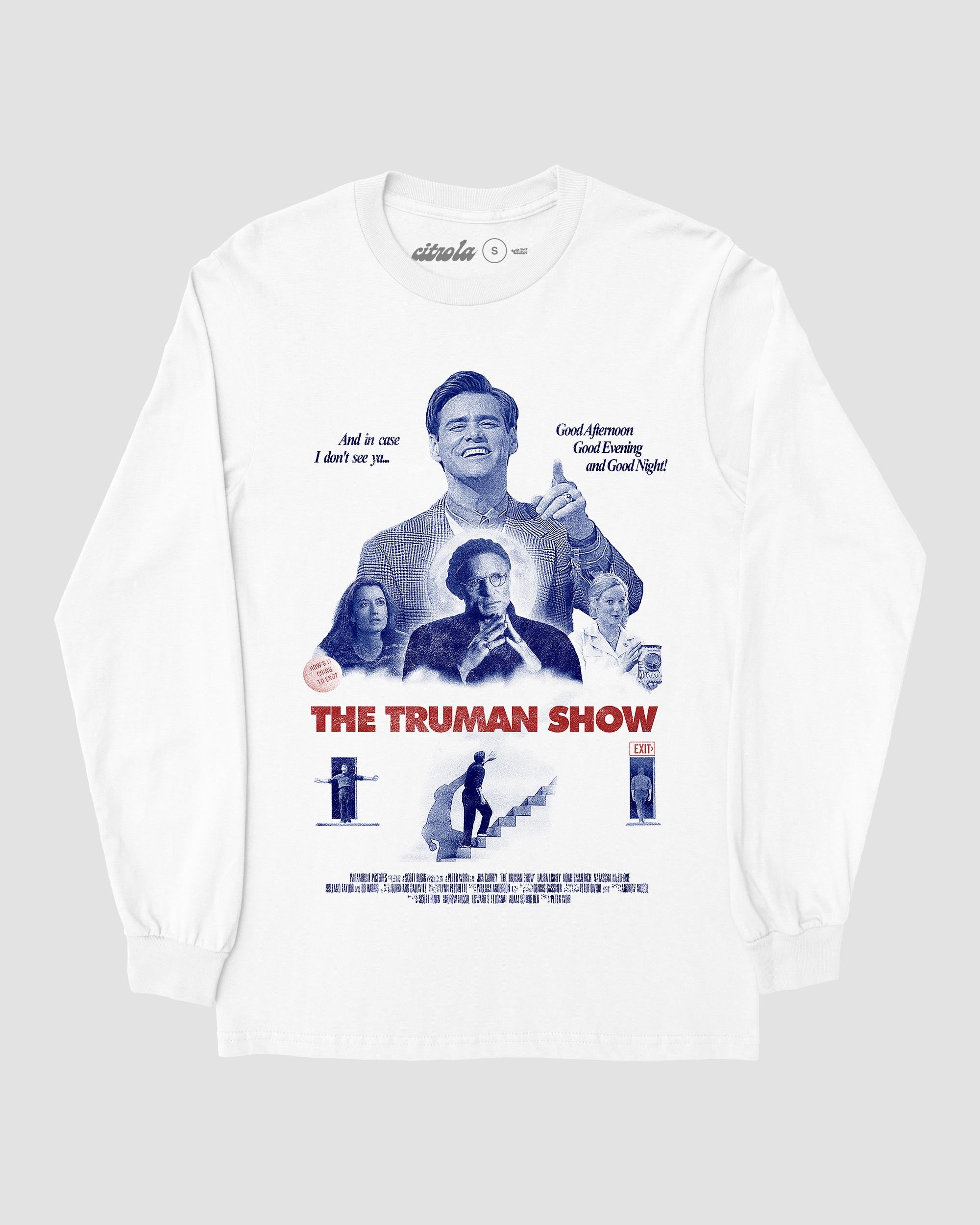 THE TRUMAN SHOW LONG SLEEVES TEE