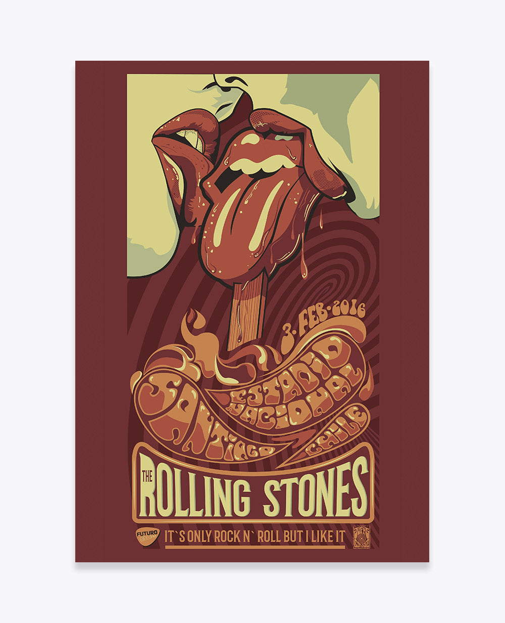 THE ROLLING STONES POSTER