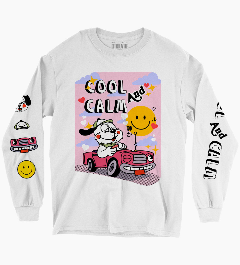 COOL AND CALM LONG SLEEVES TEE